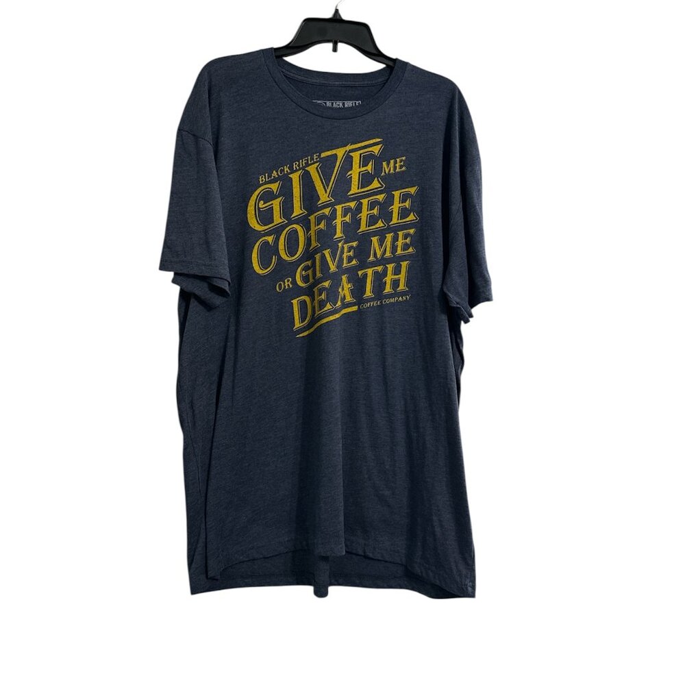 Navy Blue Rifle Coffee Company T-Shirt size 3XL